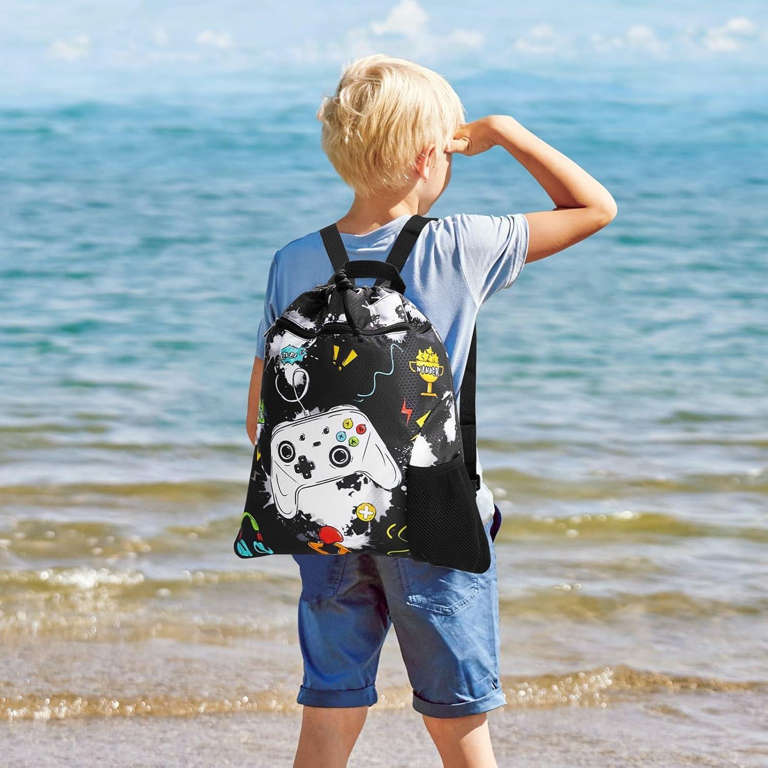 Mochila de Cuerda WAWSAM para Niños - 38 x 44.5 cm Impermeable