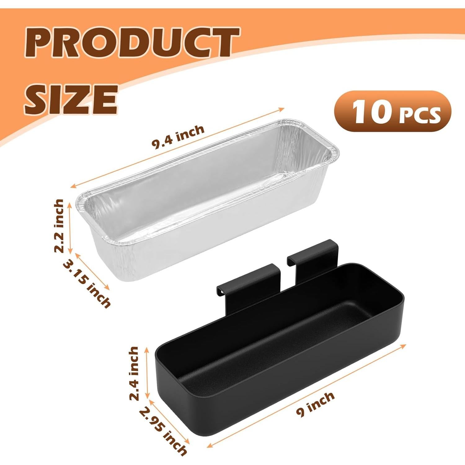 Captador de Grasa MOASKER para Camp Chef - 10 Forros de Aluminio