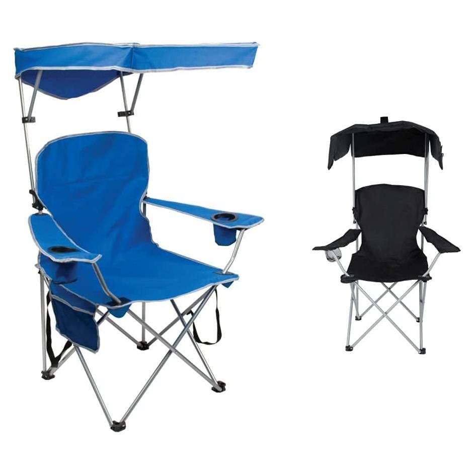 Silla de Camping Plegable Quik Shade 160048DS con Sombrilla