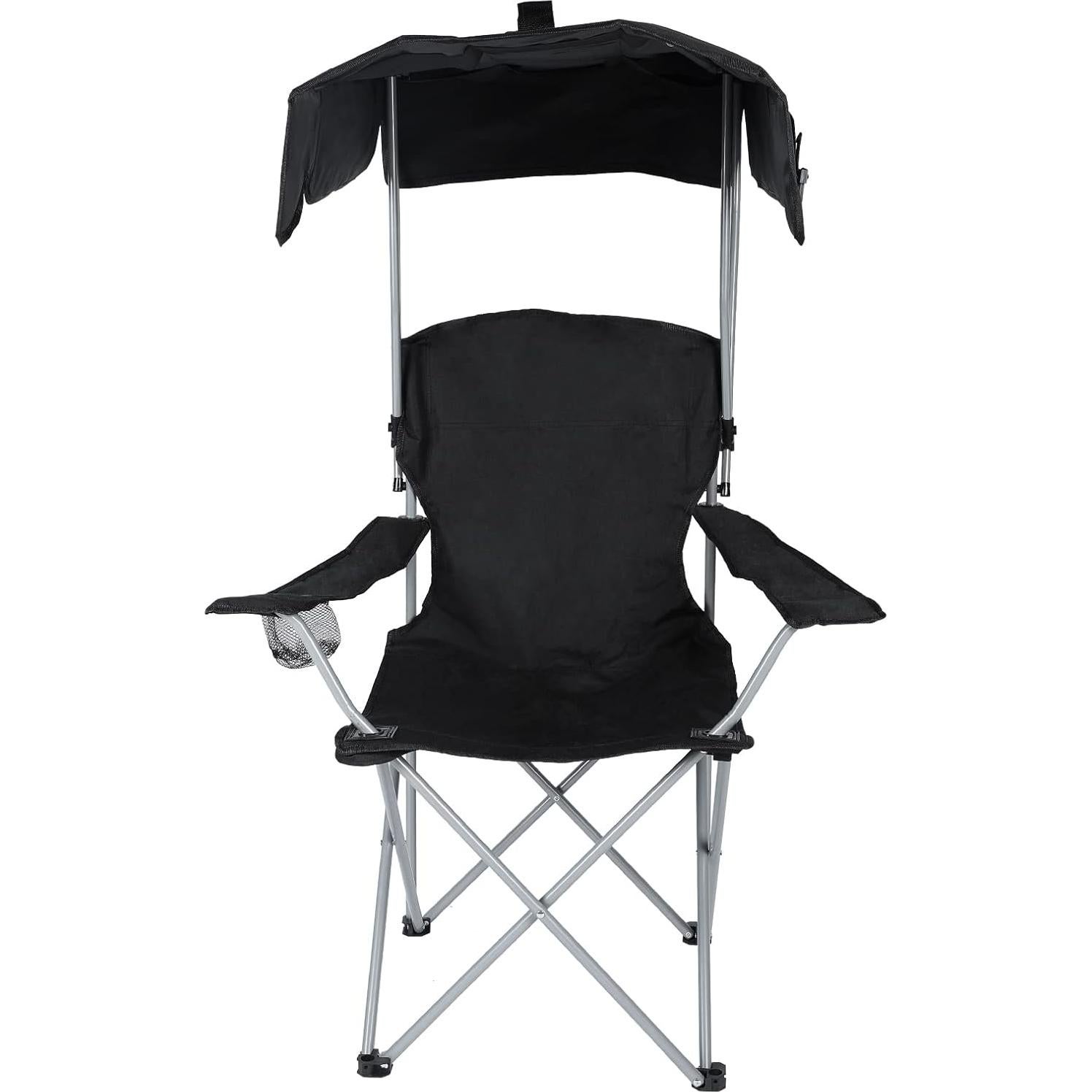 Silla de Camping Plegable Quik Shade 160048DS con Sombrilla