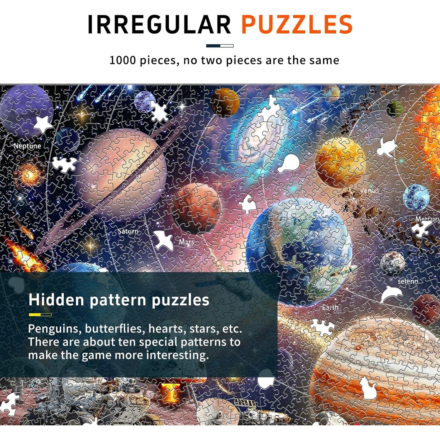 Rompecabezas 1000 Piezas Naturelish Sistema Solar Brillante