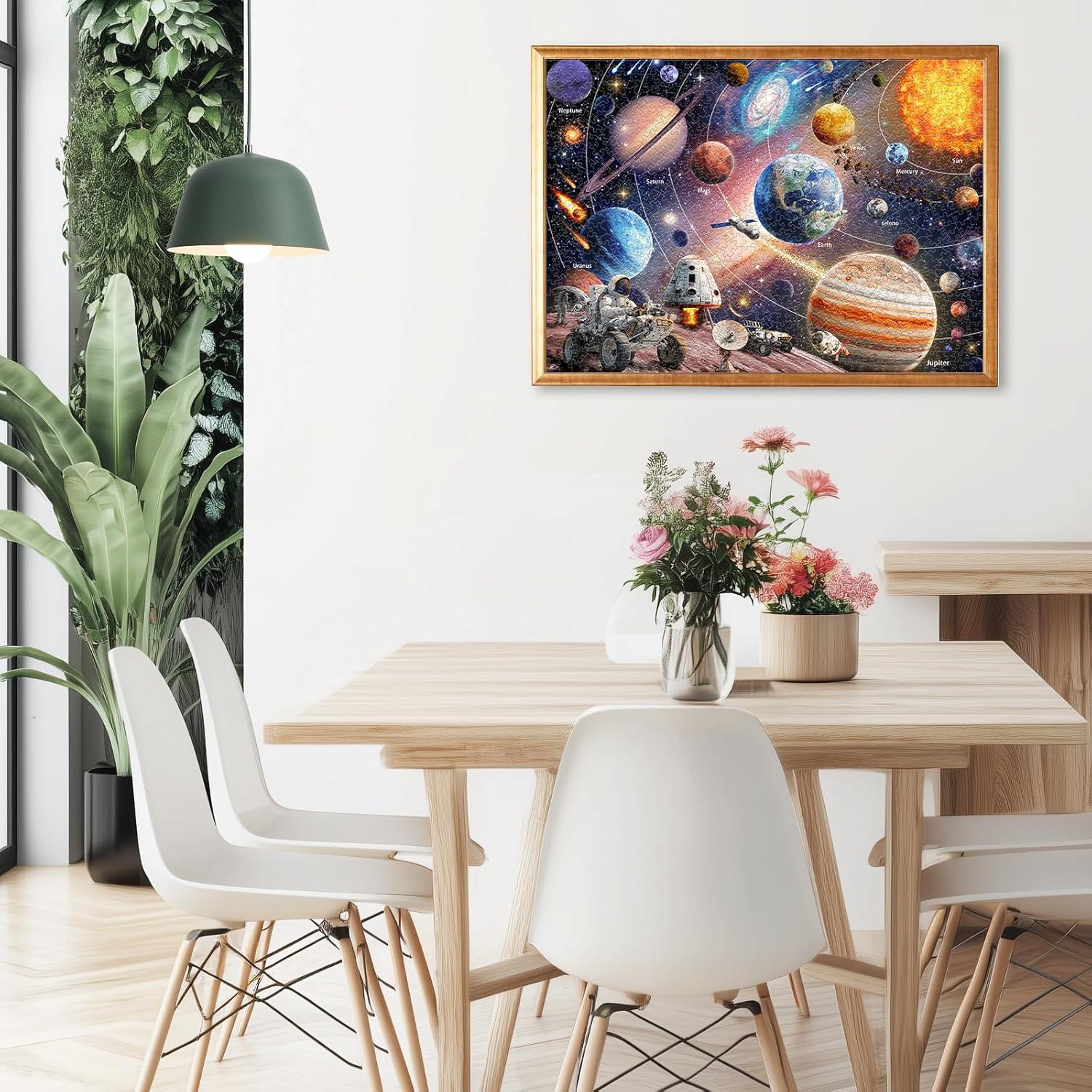 Rompecabezas 1000 Piezas Naturelish Sistema Solar Brillante