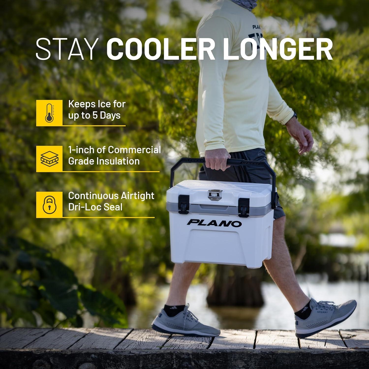 Enfriador Aislado Plano Frost 14QT Verde Interior