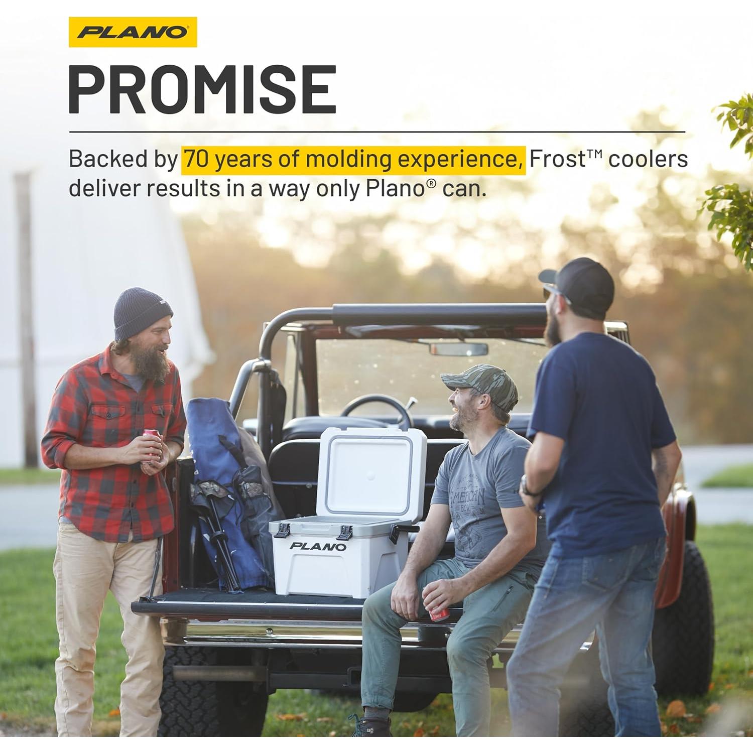 Enfriador Aislado Plano Frost 14QT Verde Interior