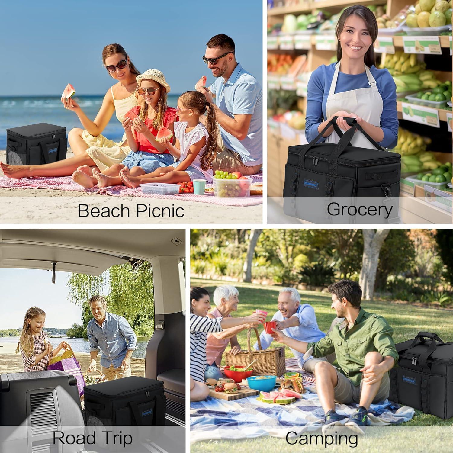 Bolsa de Enfriamiento Aislada Hulongo 32L Impermeable Plegable