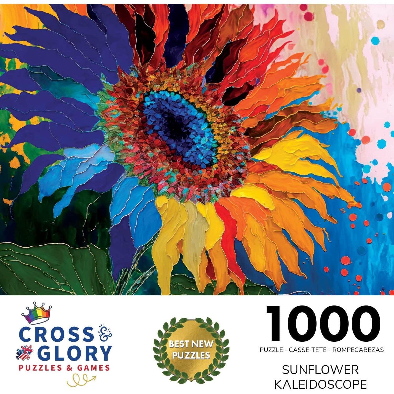 Rompecabezas 1000 Piezas Cross & Glory Girasol Colorido