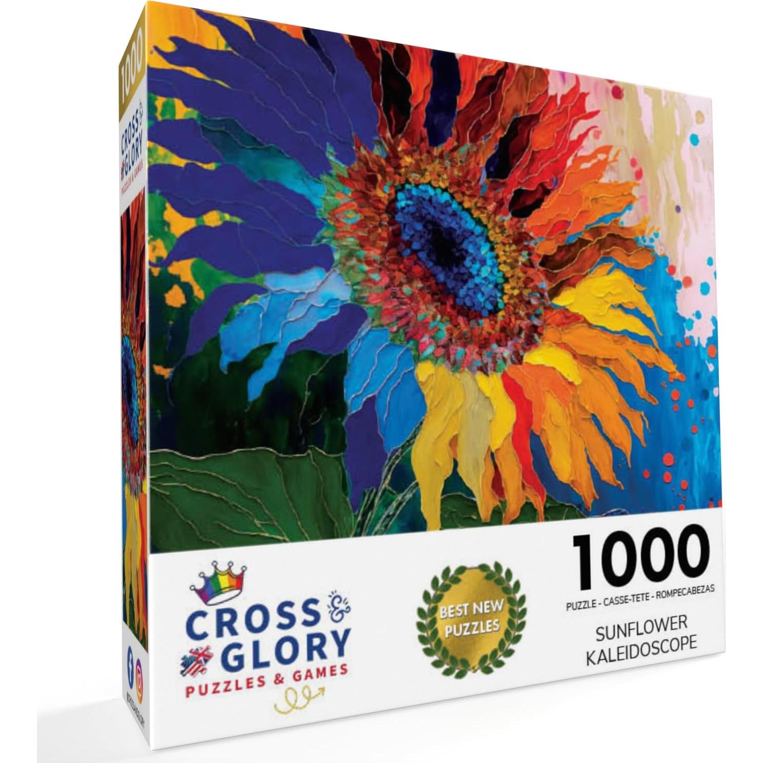 Rompecabezas 1000 Piezas Cross & Glory Girasol Colorido