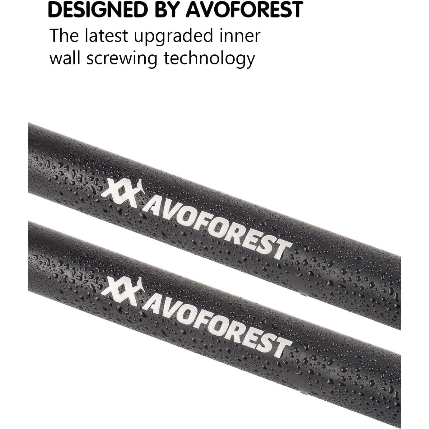 Postes de Toldo Ajustables AVOFOREST 2.65m Aluminio Impermeable