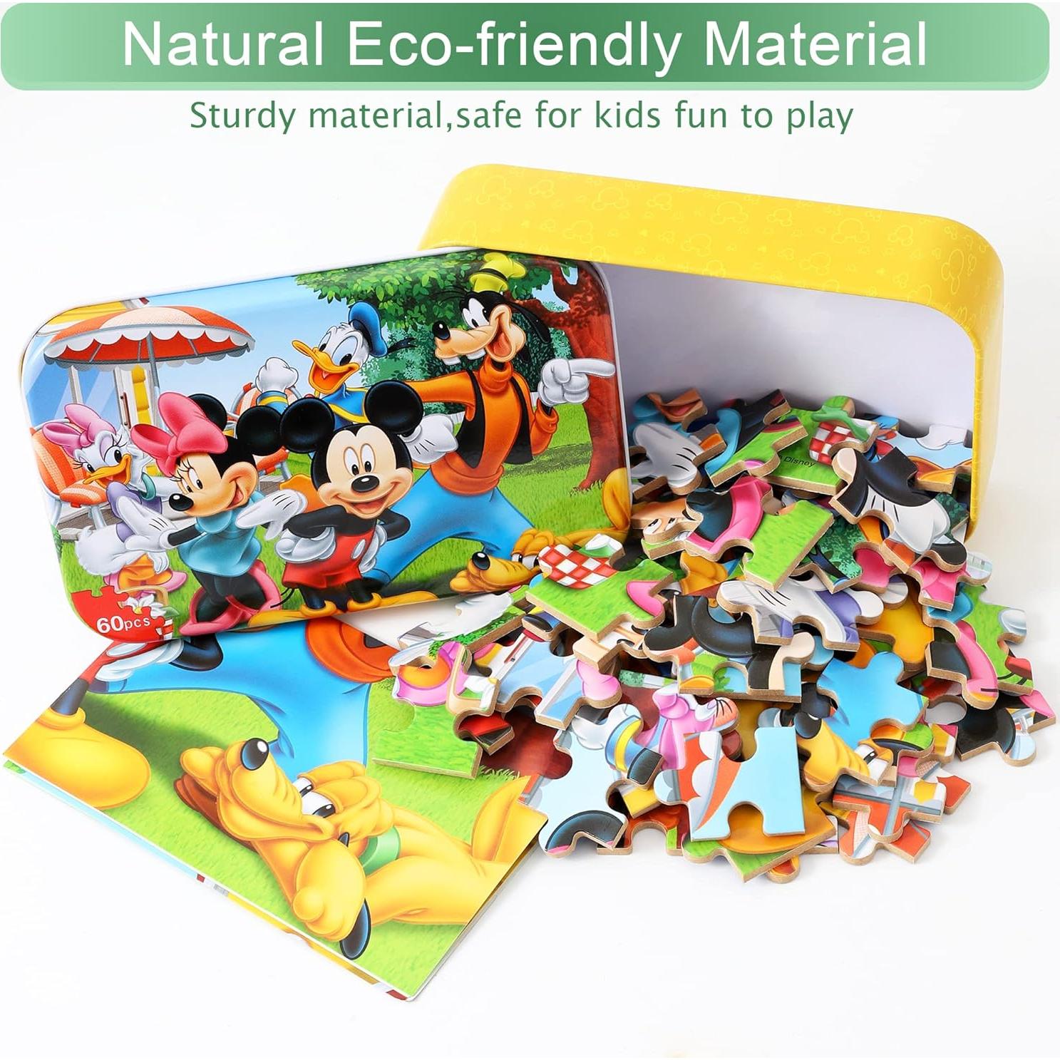 Rompecabezas 60 Piezas MZZOTOY para Niños 4-8 Años