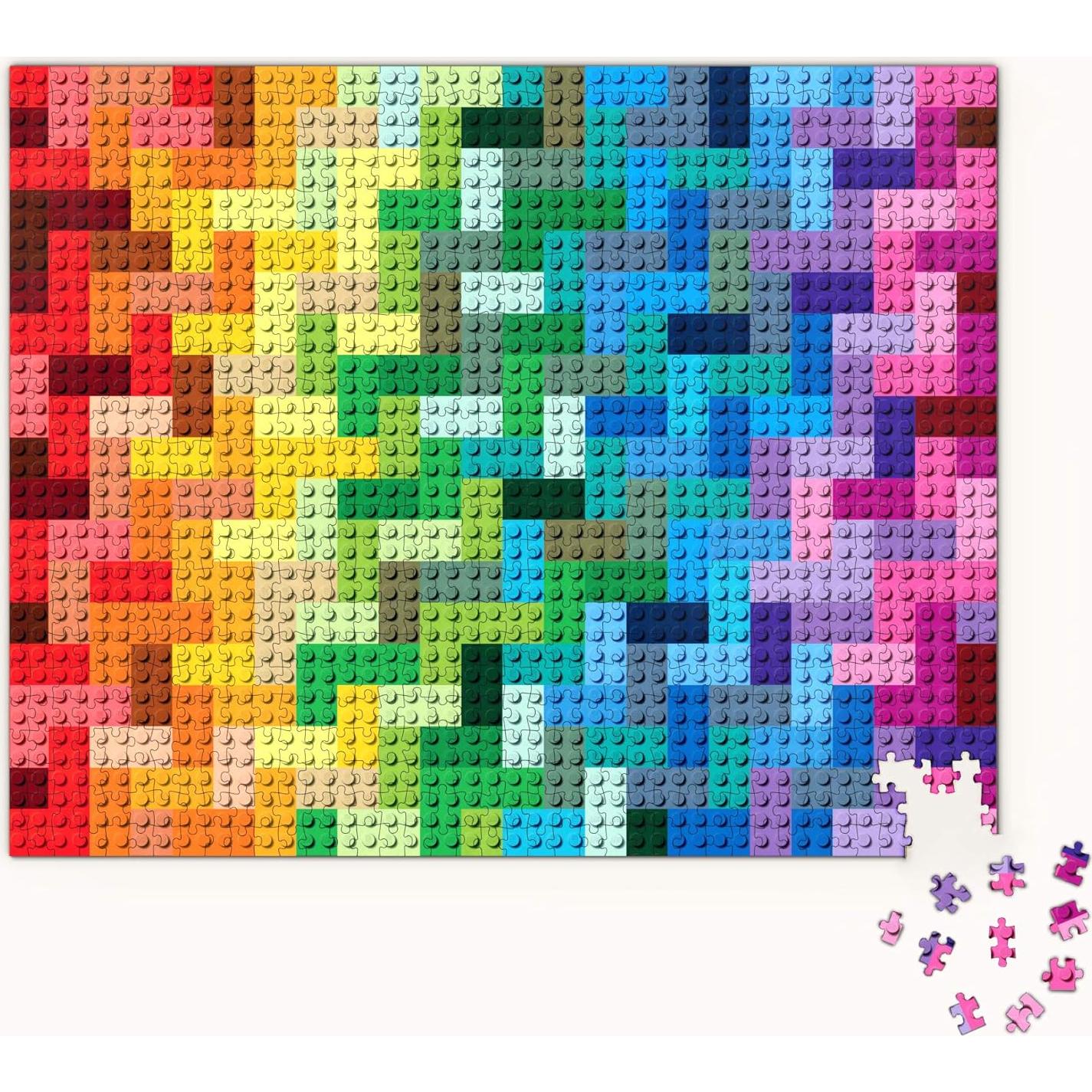 Rompecabezas LEGO Arcoíris 1000 Piezas 63.5x50.8 cm