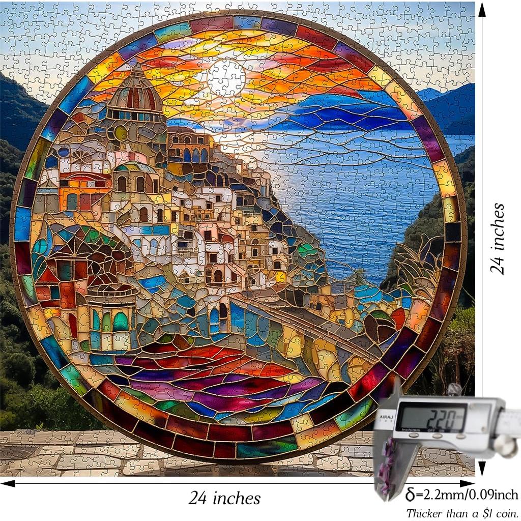 Rompecabezas Bgraamiens 1000 Piezas Cinque Terre Atardecer