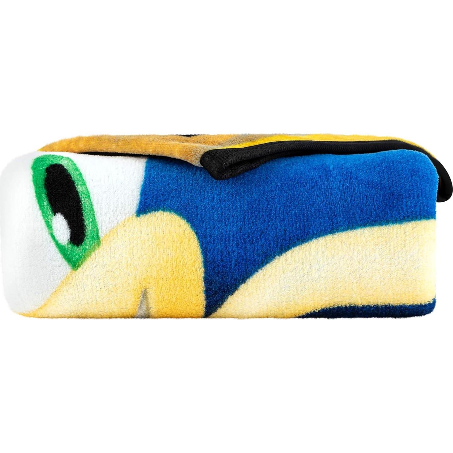 Manta de Micro Raschel Franco Sonic The Hedgehog 116x152 cm