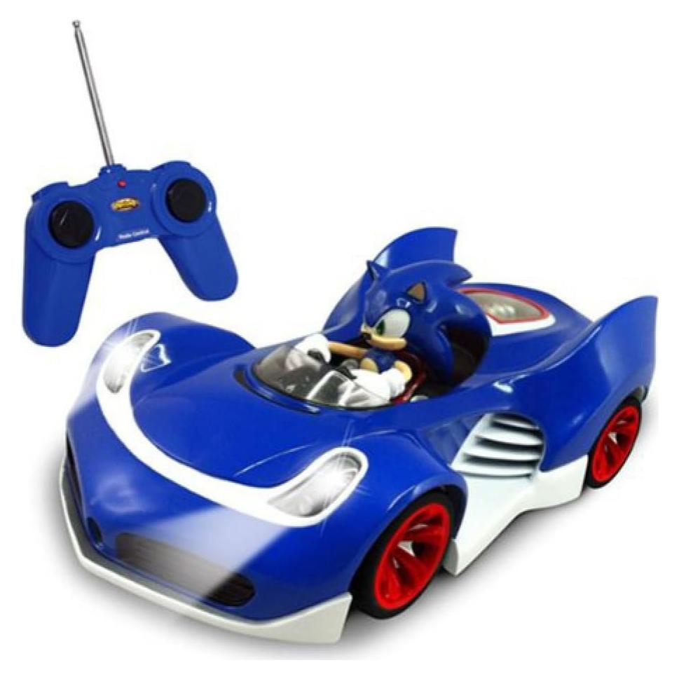 Coche Control Remoto Sonic NKOK 614 con Luces - Azul
