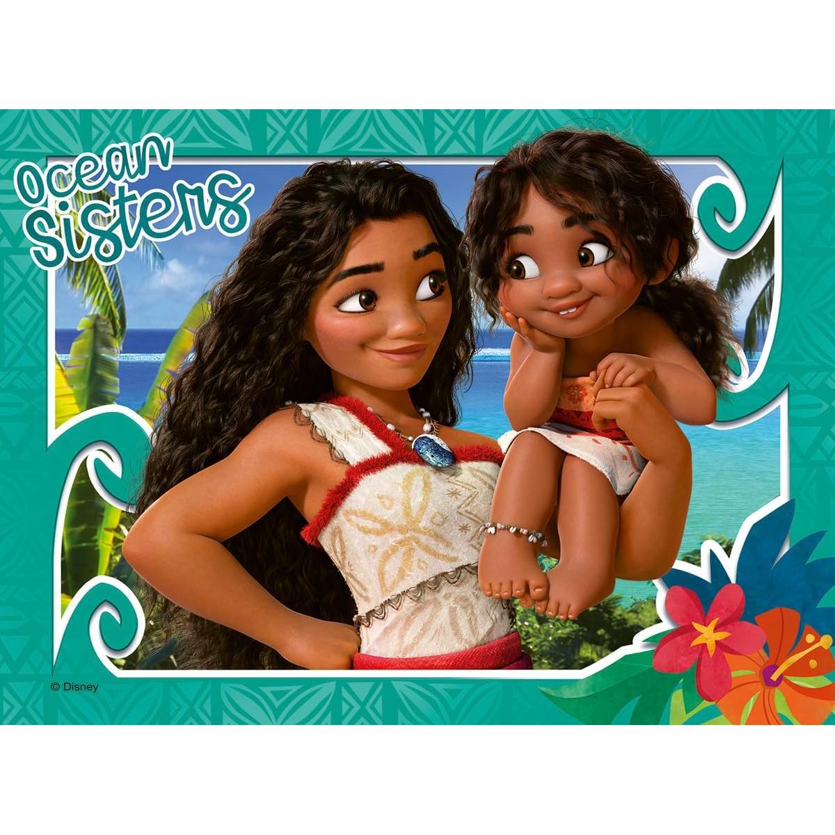 Rompecabezas Ravensburger Moana 2 - 4 en 1 para niños