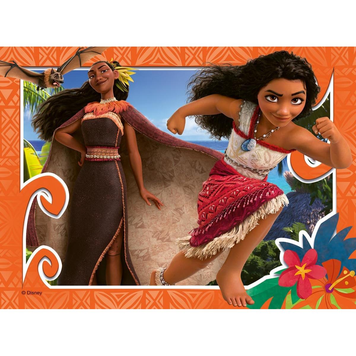 Rompecabezas Ravensburger Moana 2 - 4 en 1 para niños