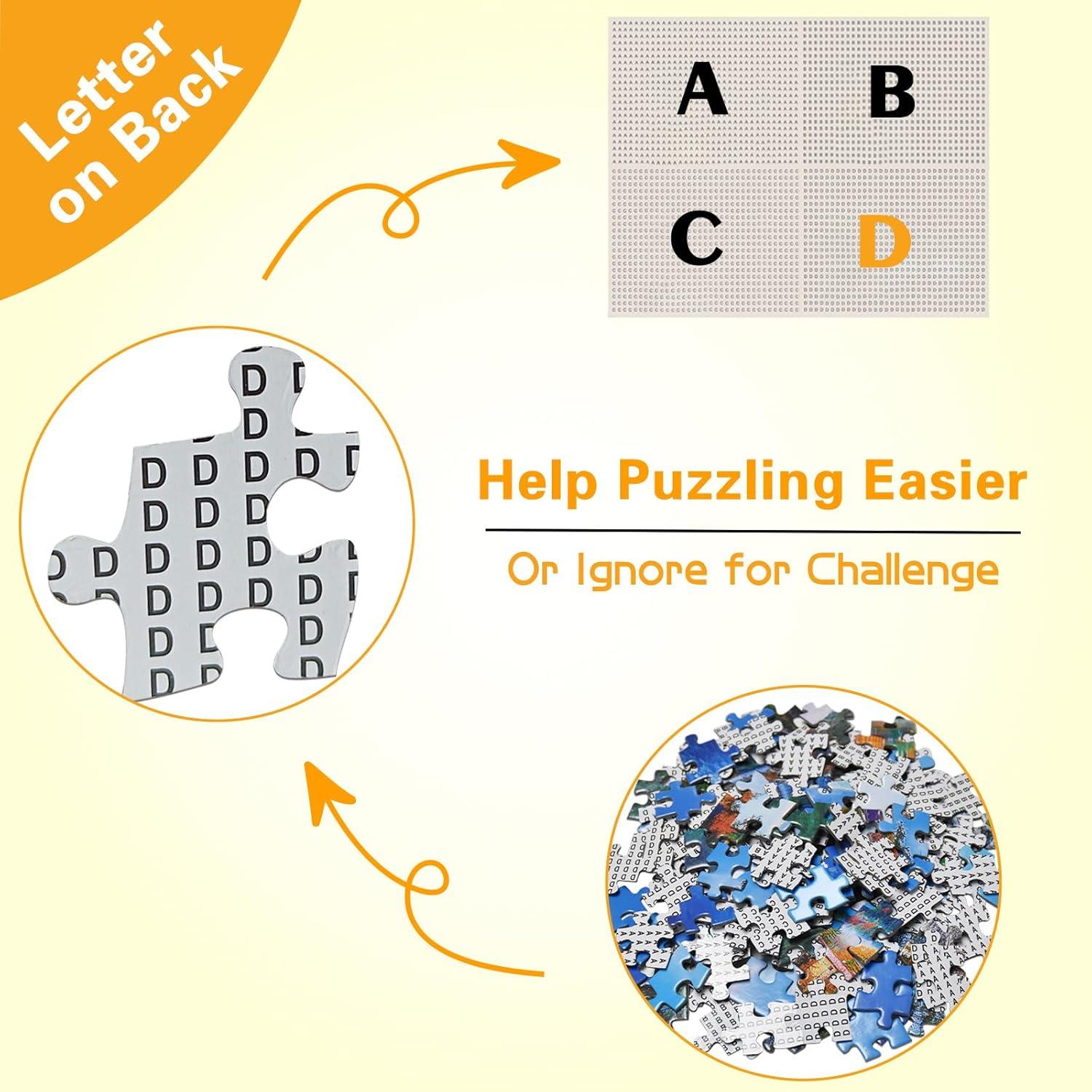 Rompecabezas HUADADA 1000 Piezas Conchas de Playa 70x50cm