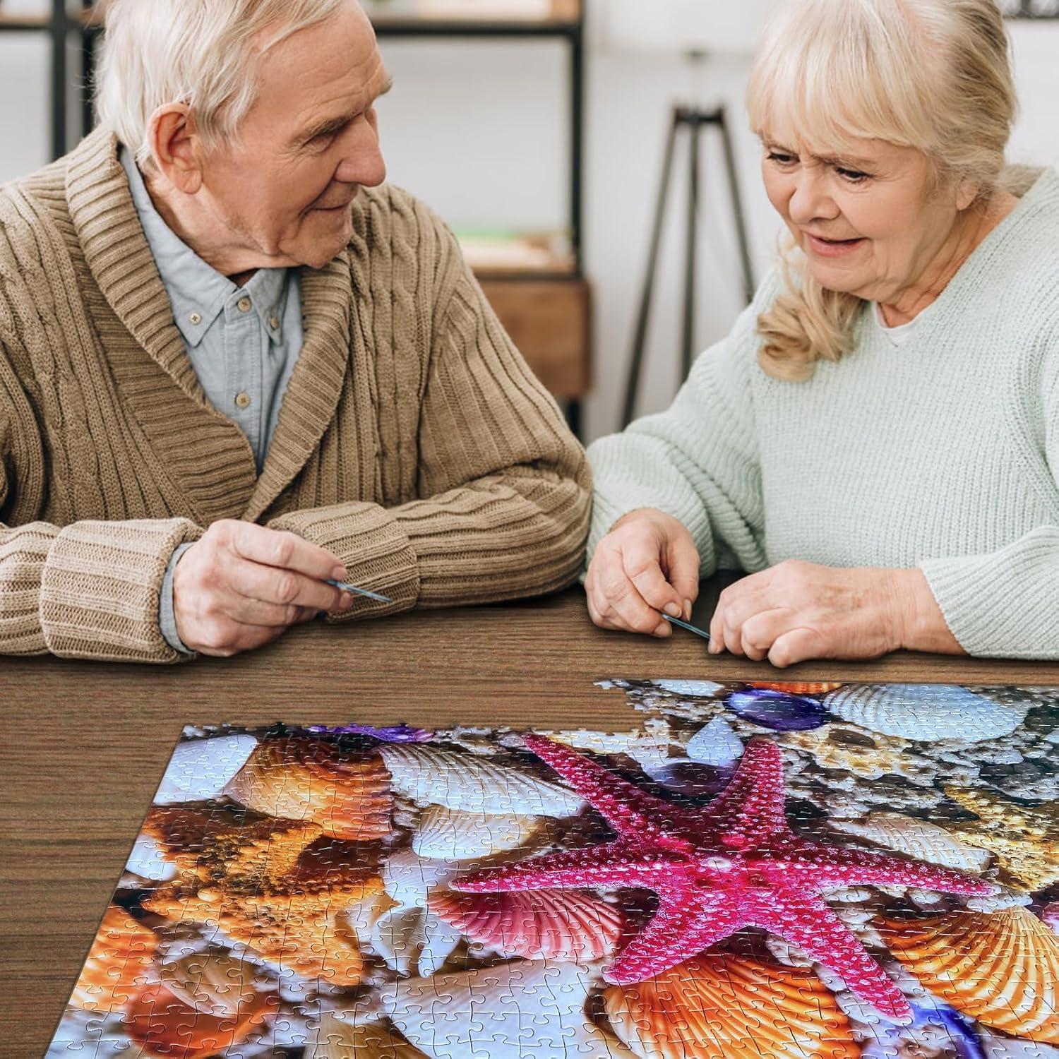 Rompecabezas HUADADA 1000 Piezas Conchas de Playa 70x50cm