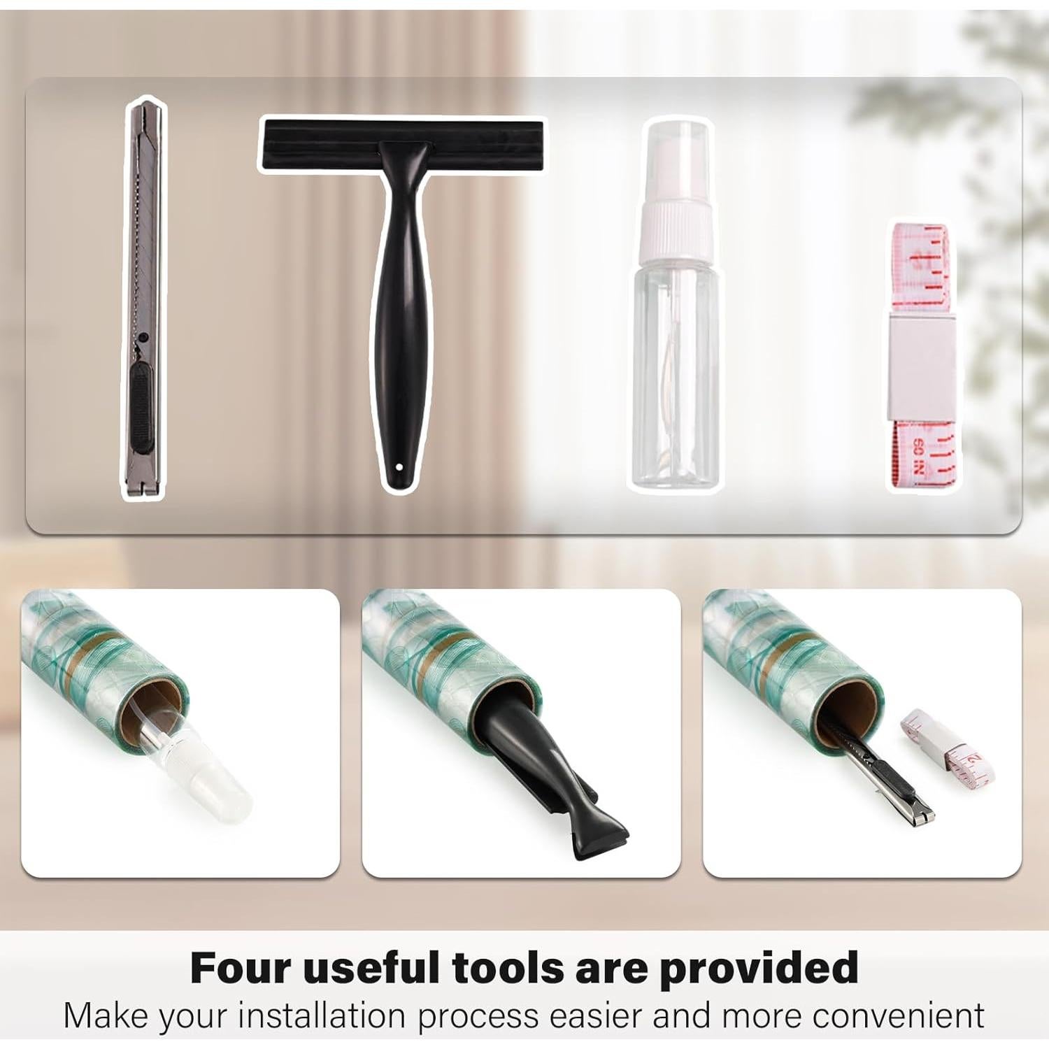 Película de Privacidad Kromapolis 44.5x200 cm Efecto Vitral