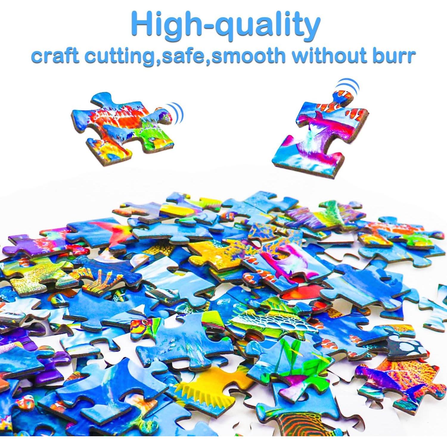 Rompecabezas 200 Piezas Unolidrom Mundo Submarino 49 cm