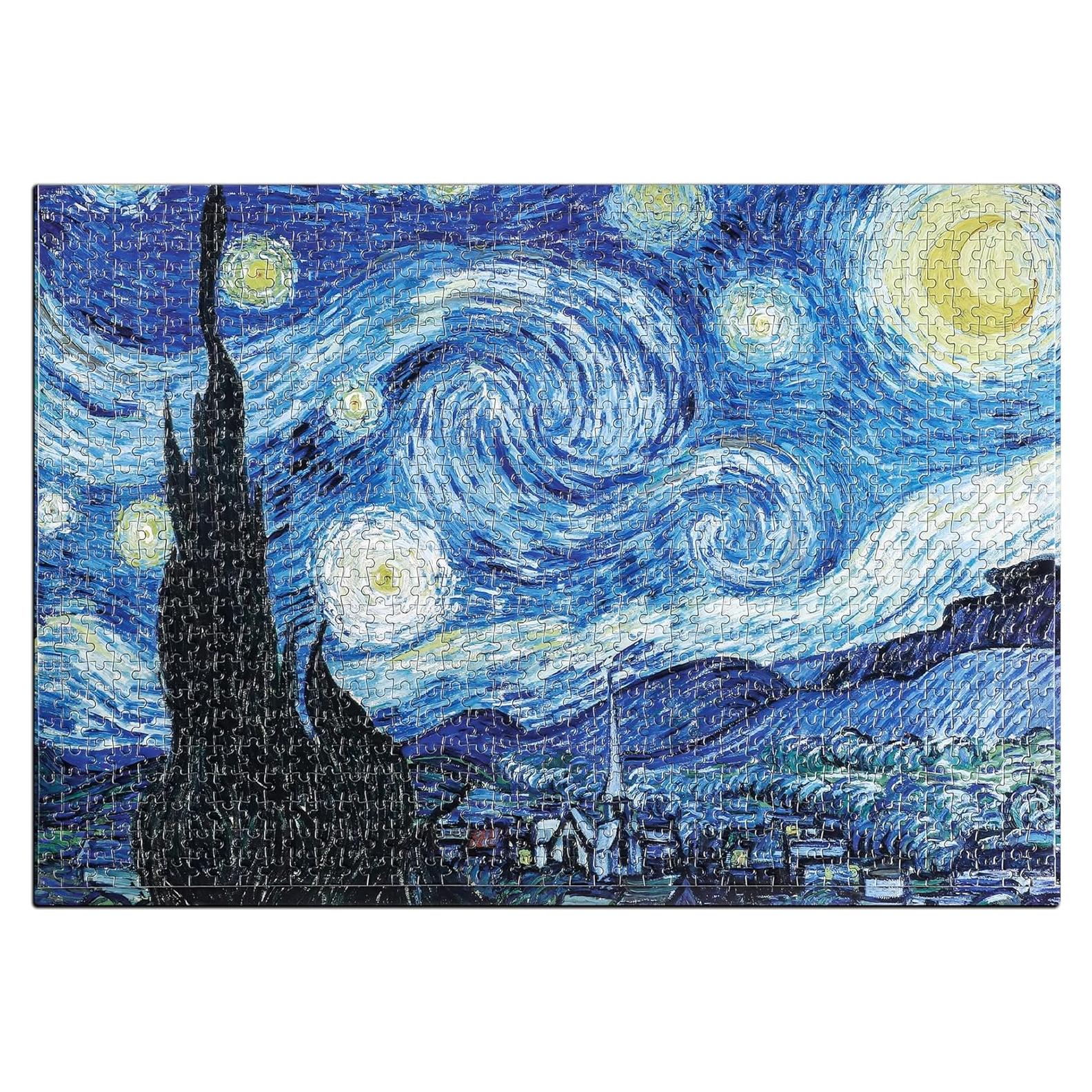 Rompecabezas 1000 Piezas Van Gogh Noche Estrellada 70x50cm