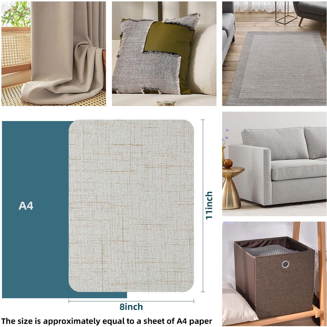 Parches de Reparación de Lino WILDREEDS 20x28 cm Autoadhesivos