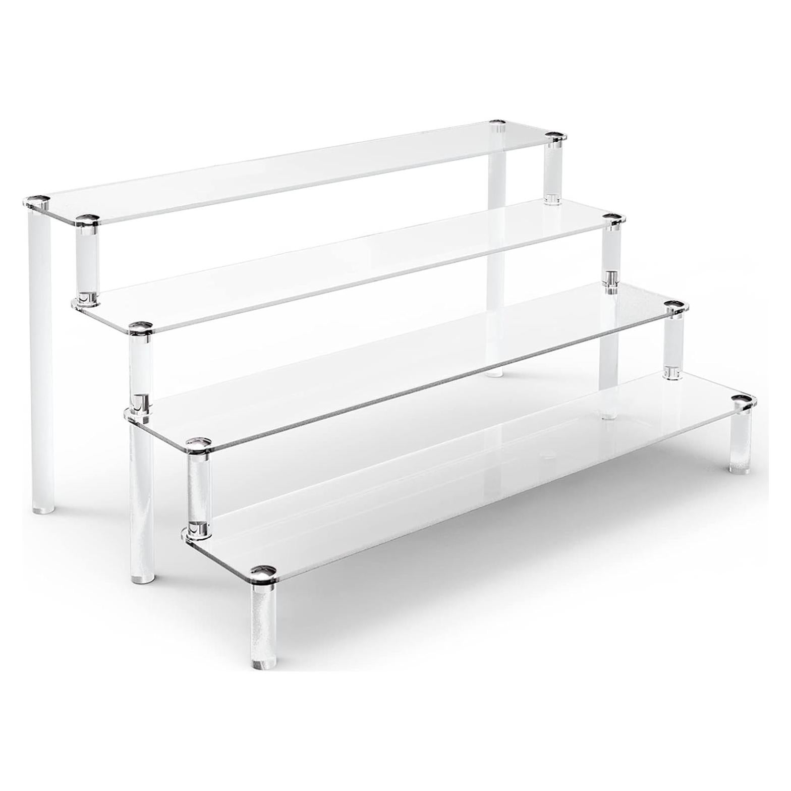 Soporte Acrílico de Exhibición ULENDIS 4 Niveles 40.6x31.5cm