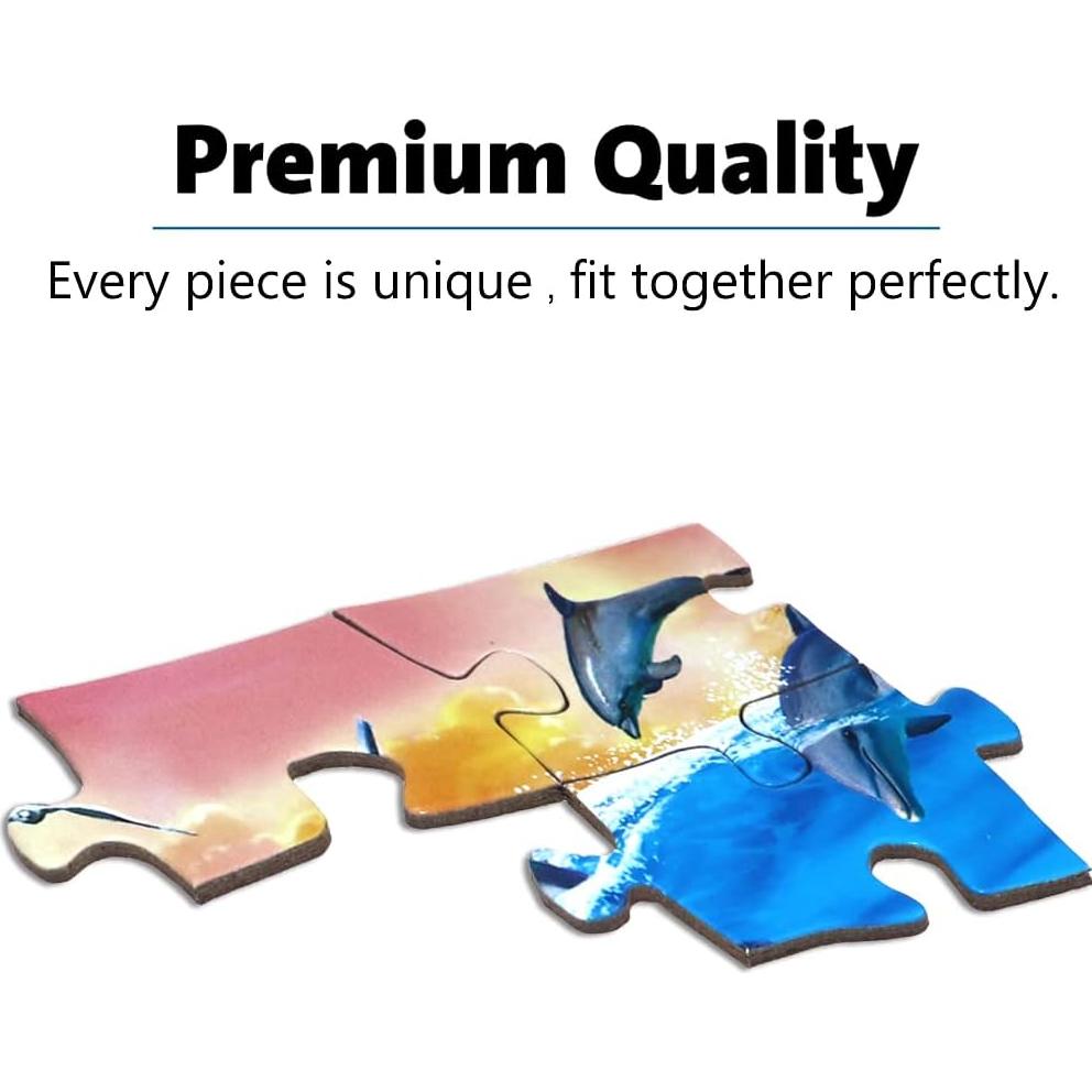 Rompecabezas RANSUNN 100 Piezas Mundo Submarino 4-8 Años