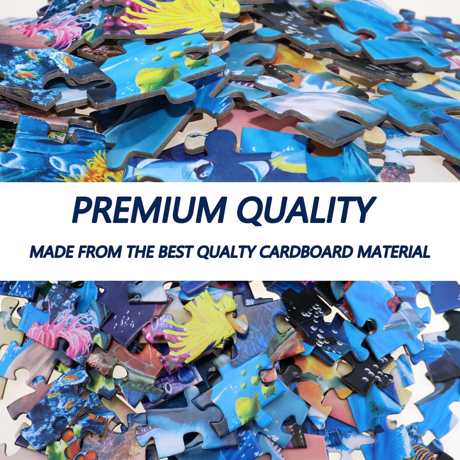 Rompecabezas RANSUNN 100 Piezas Mundo Submarino 4-8 Años