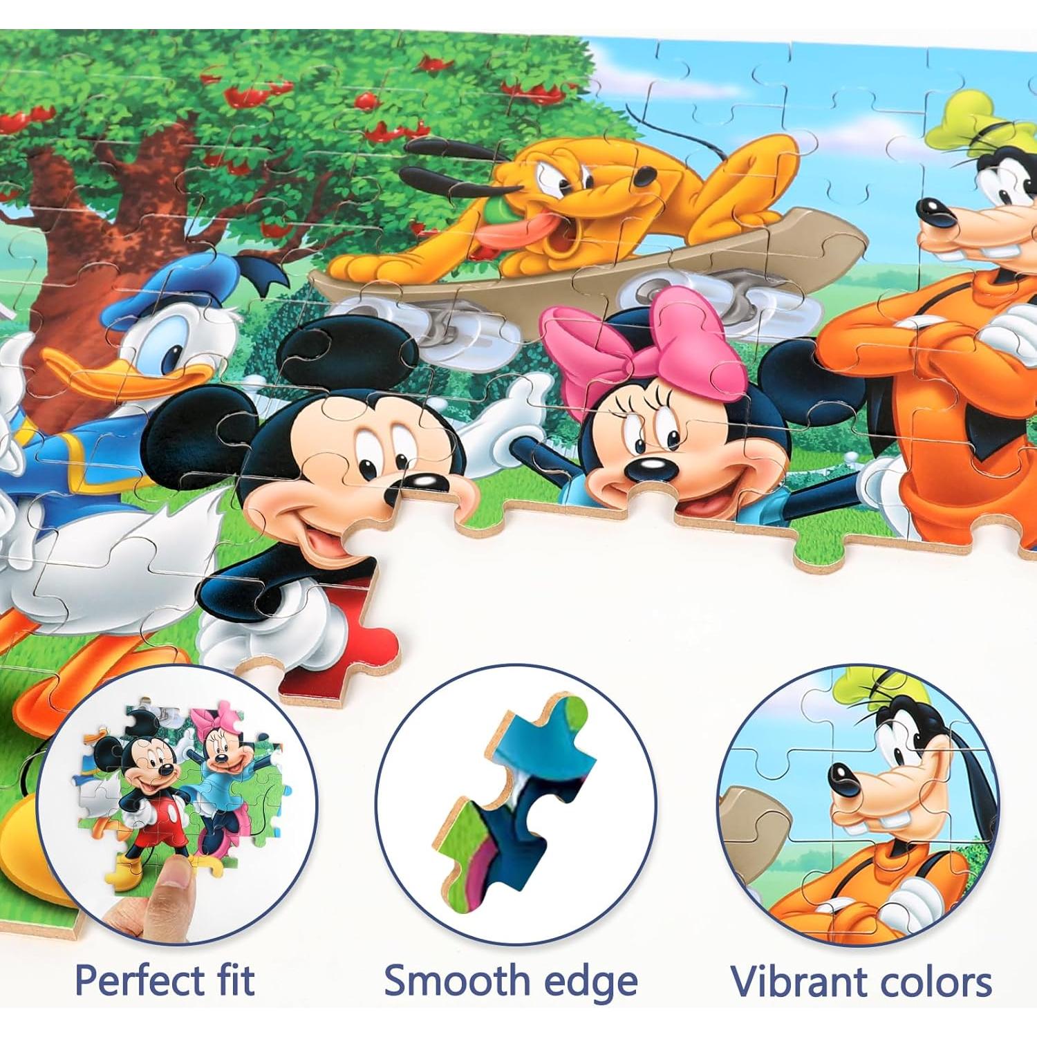 Rompecabezas de Madera Bexido 100 Piezas 4-8 Años