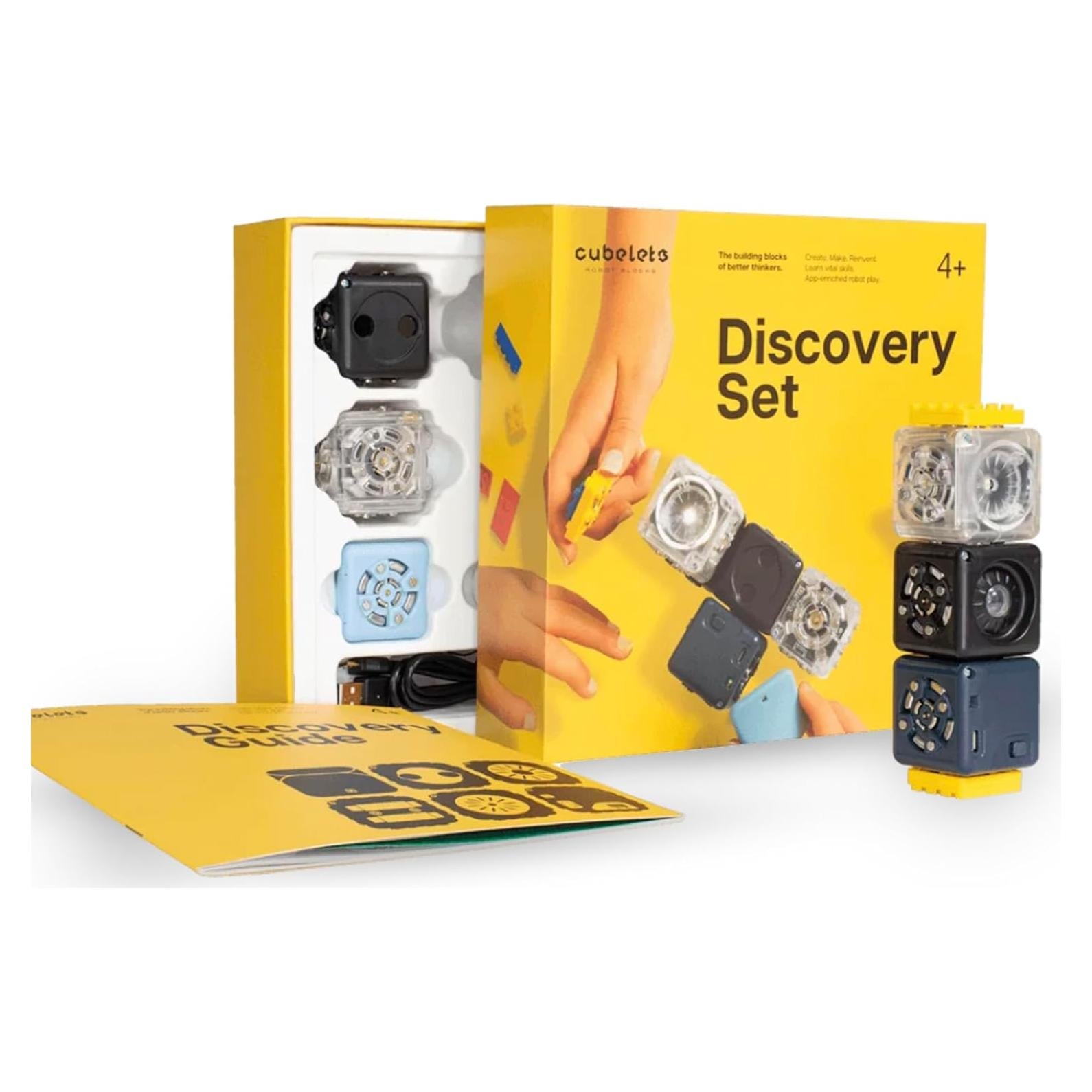 Bloques Robot CUBELETS Robótica Modular - Kit STEM 5 Cubos 4+ Años