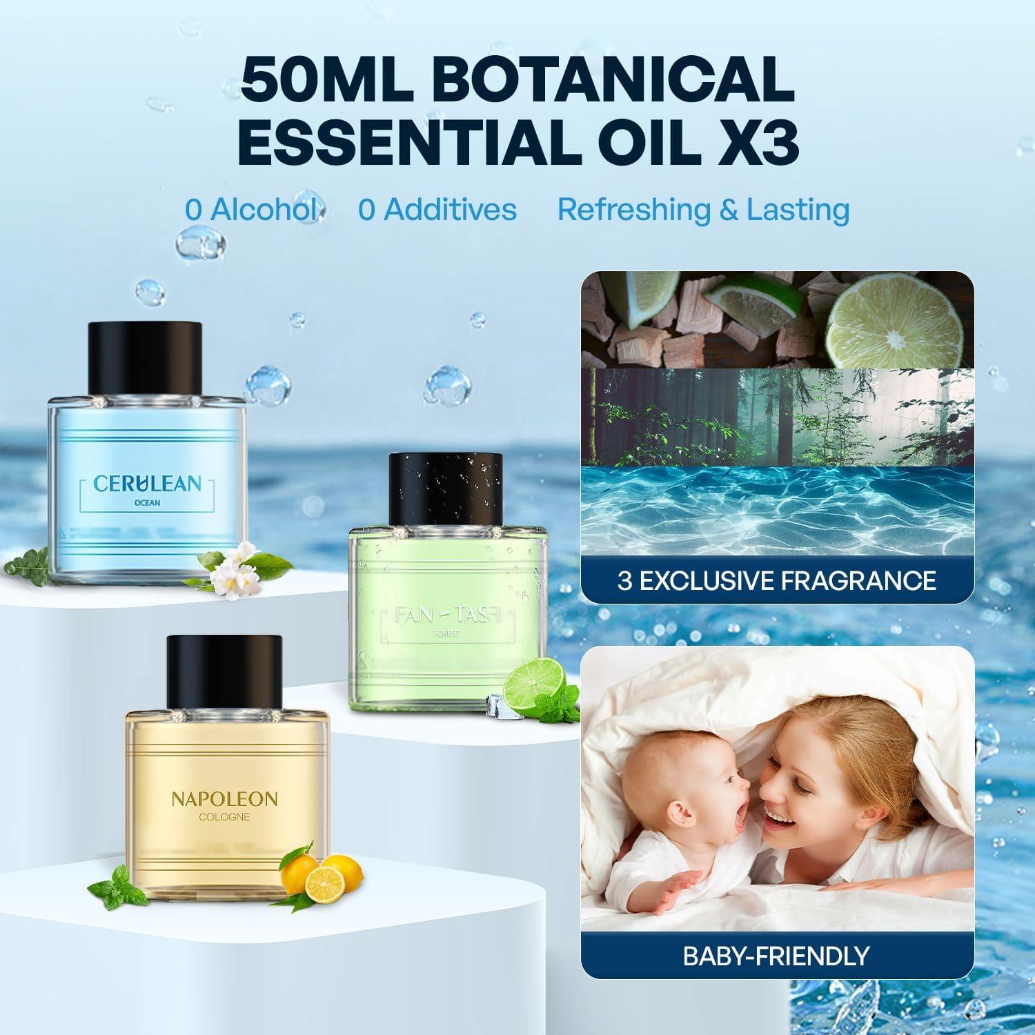 Difusor de Aceite Esencial JiffyPiont para Auto 150ml