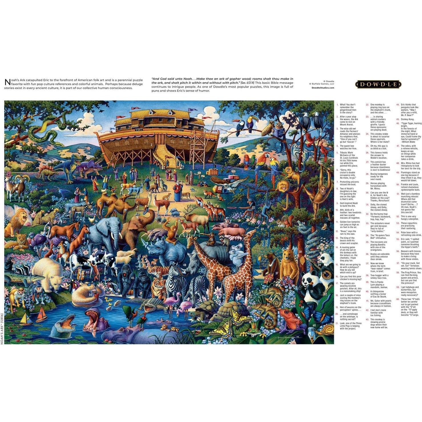 Rompecabezas 1000 Piezas Buffalo Games El Arca de Noé