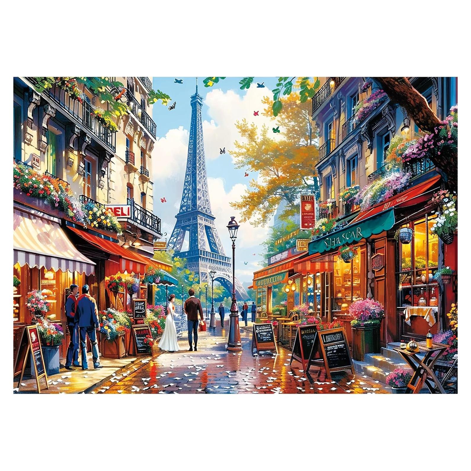 Rompecabezas 1000 Piezas Edsjegn Torre Eiffel 71x50 cm