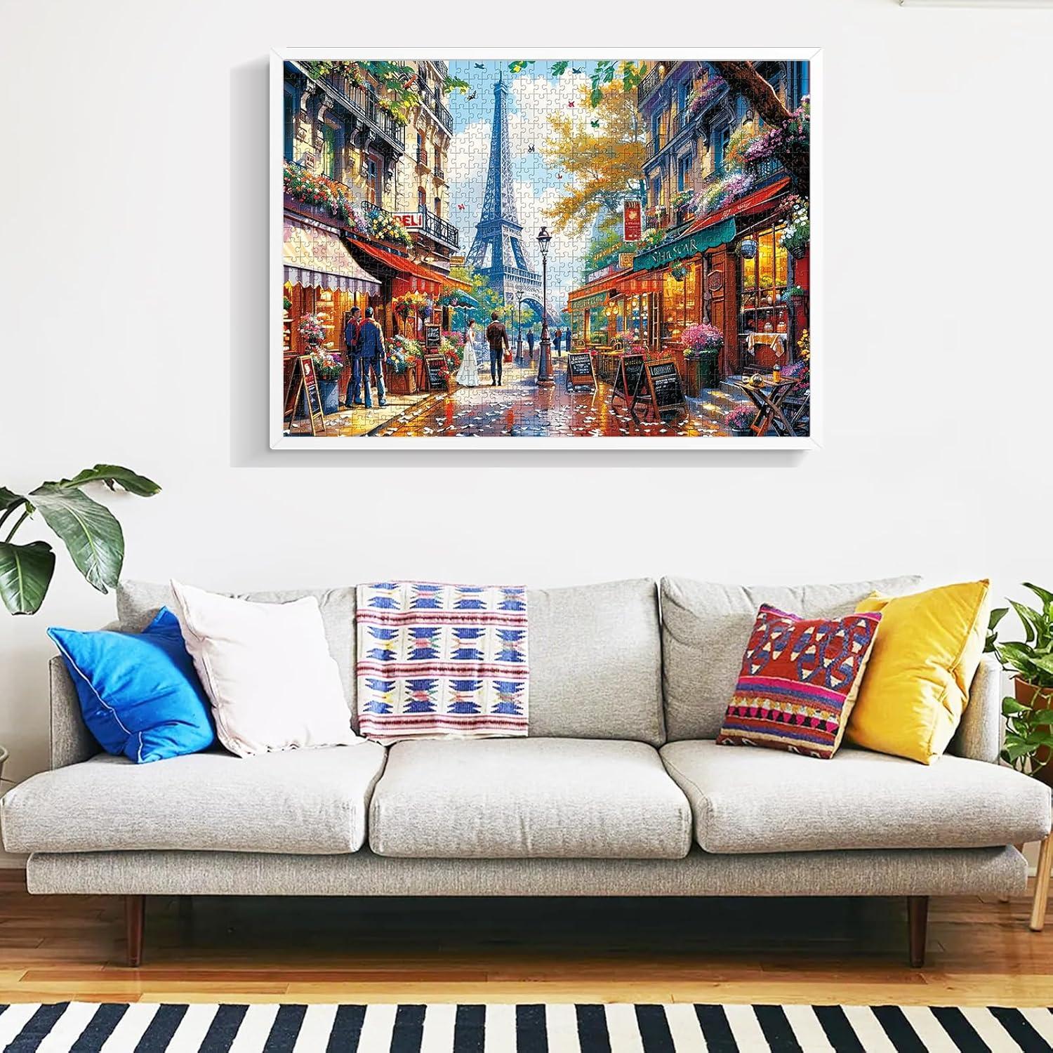 Rompecabezas 1000 Piezas Edsjegn Torre Eiffel 71x50 cm