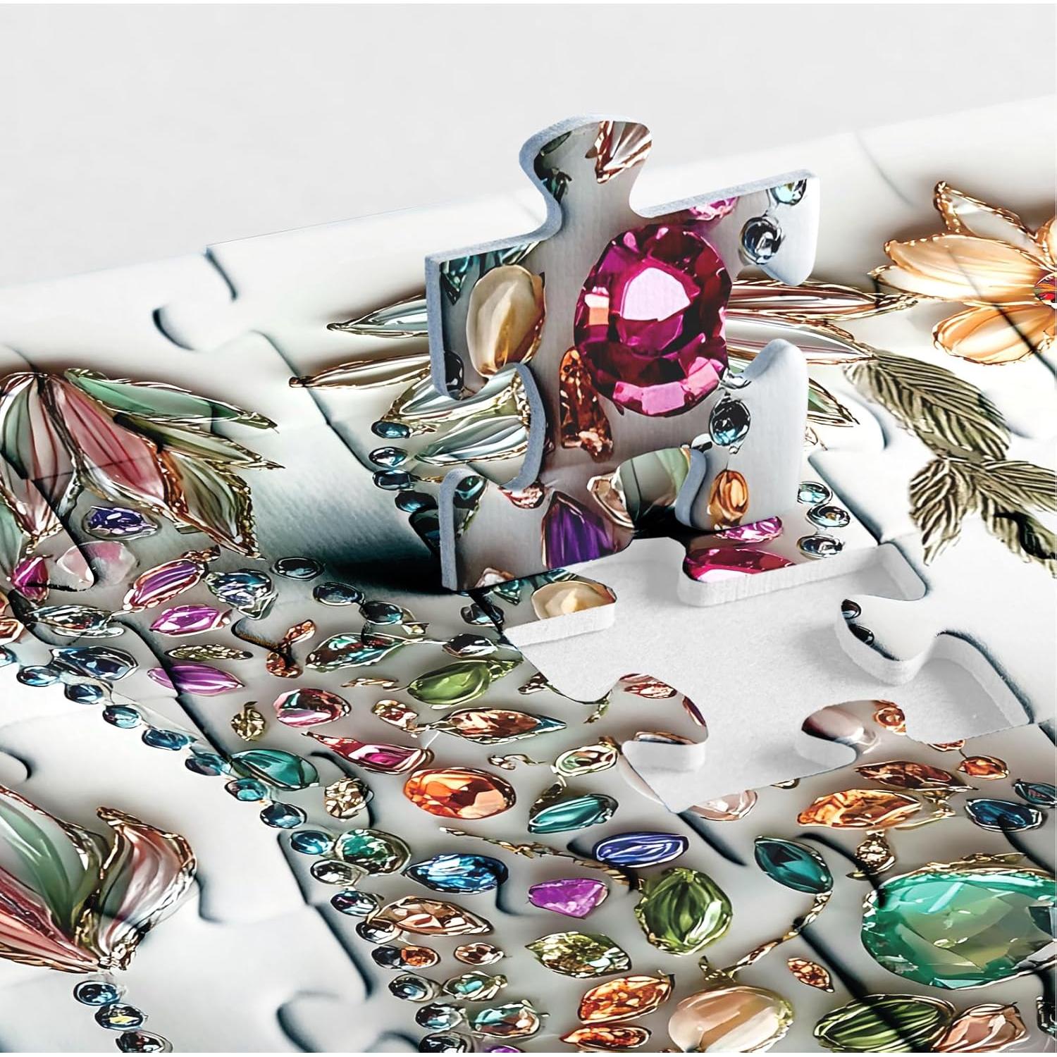 Rompecabezas Elefante de Cristal BBOLDIN 1000 Piezas 60.6 cm