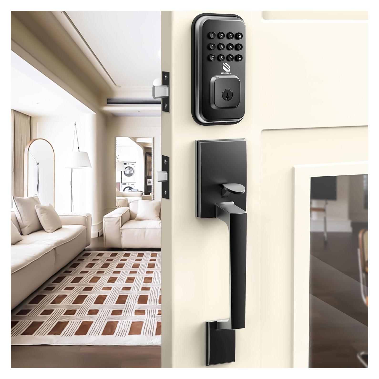 Cerradura Inteligente BE-TECH con Teclado y 2 Manijas