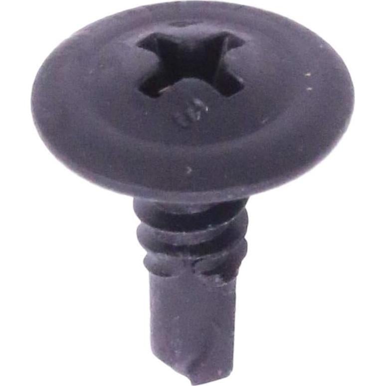 Tornillo Autoperforante U-Turn #8 x 12 mm Óxido Negro 100 Pcs