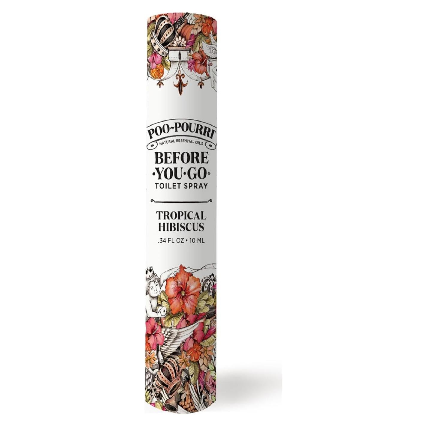 Poo-Pourri Spray de Inodoro Hibisco Tropical 10 mL - Viaje