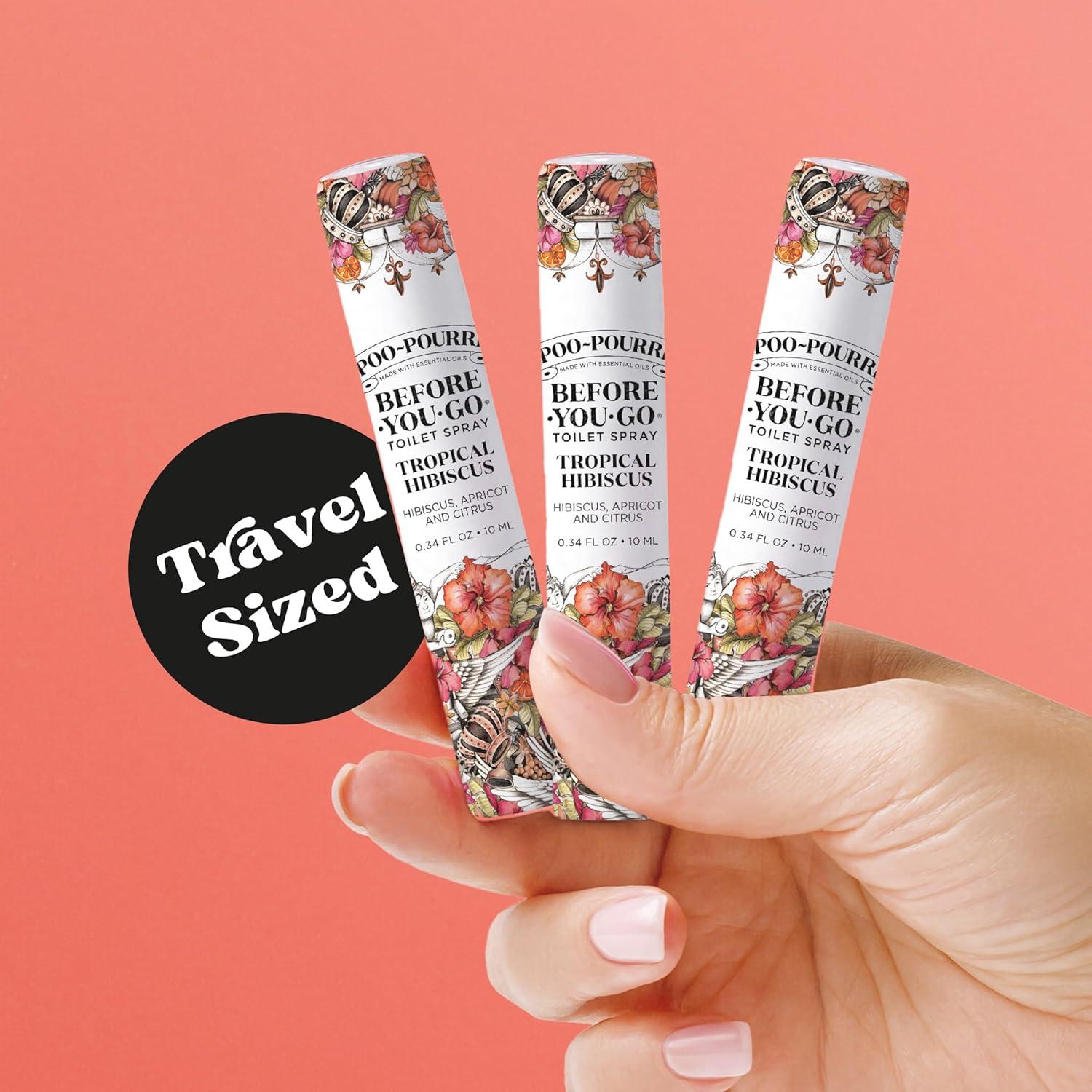 Poo-Pourri Spray de Inodoro Hibisco Tropical 10 mL - Viaje