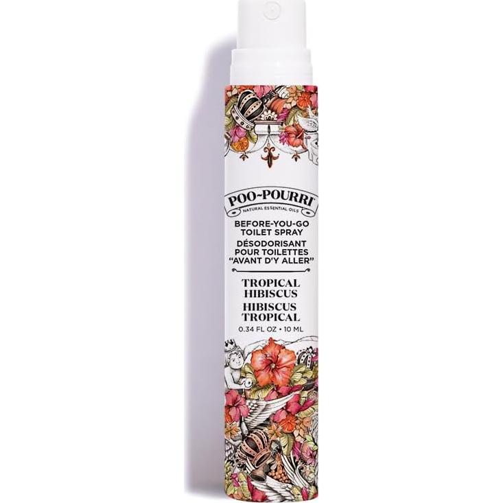 Poo-Pourri Spray de Inodoro Hibisco Tropical 10 mL - Viaje