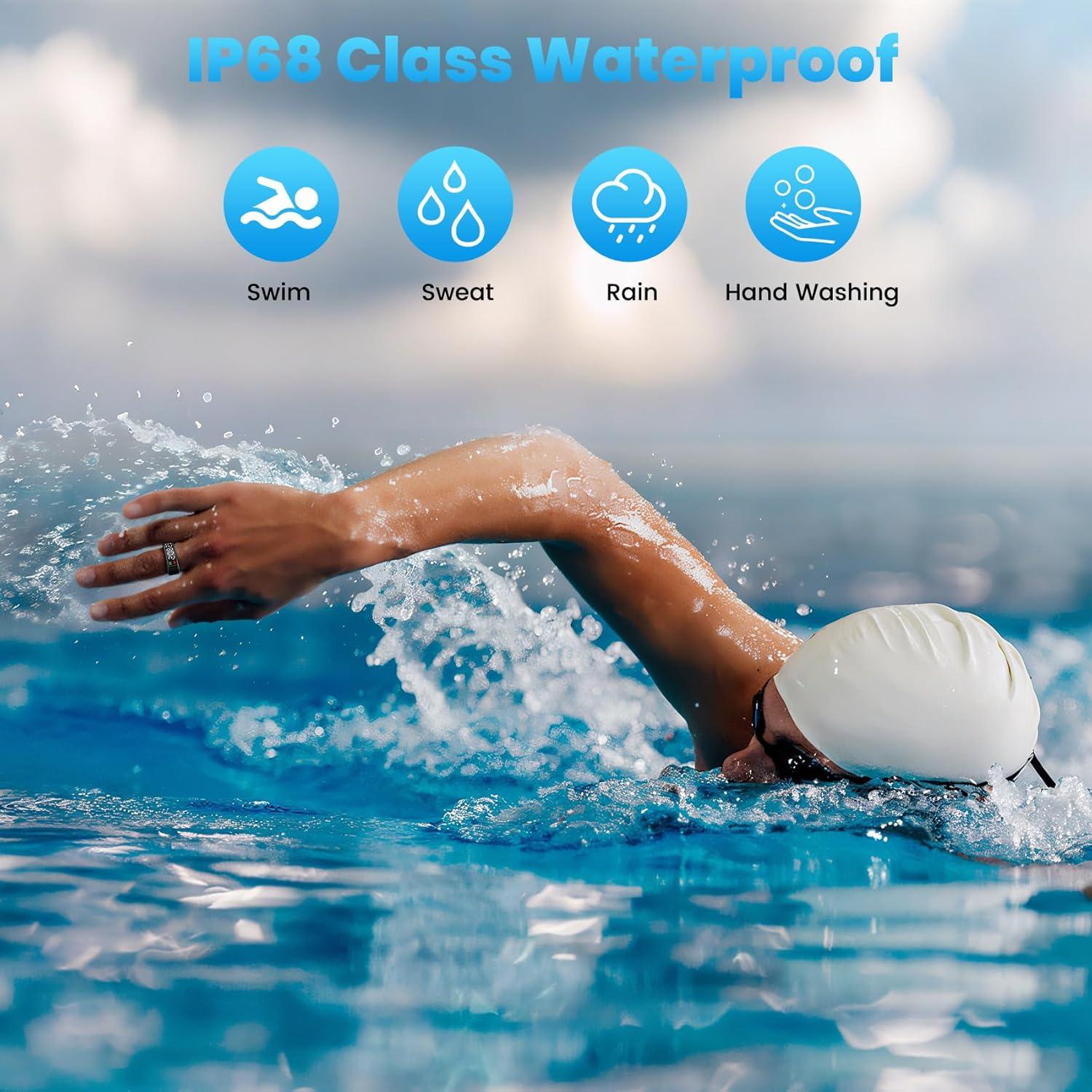 Anillo Inteligente de Salud Gwenland SR08 - Monitoreo Fitness