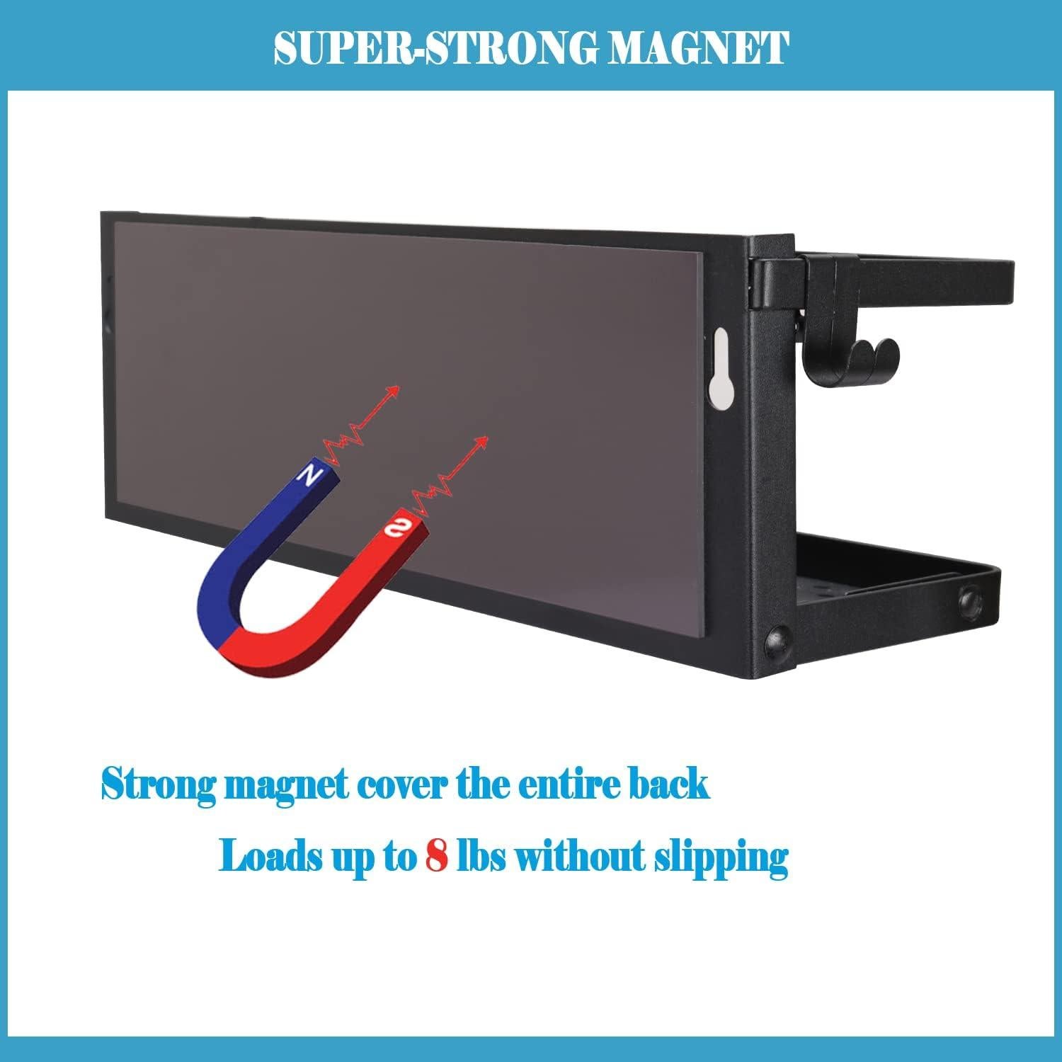 Soporte Magnético para Toallas de Papel Hoopoton - Negro