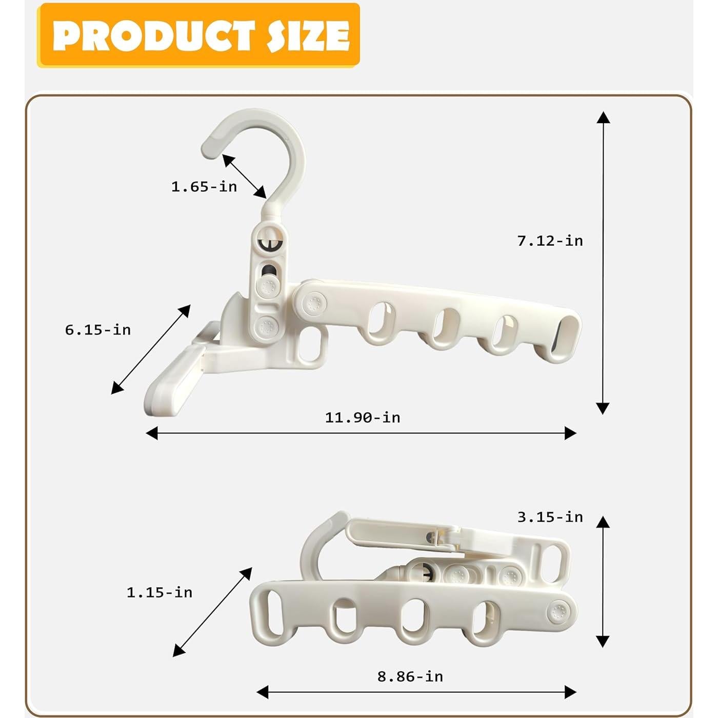 Estante Plegable ZCircle con Perchas y Clips - Caja Rosa