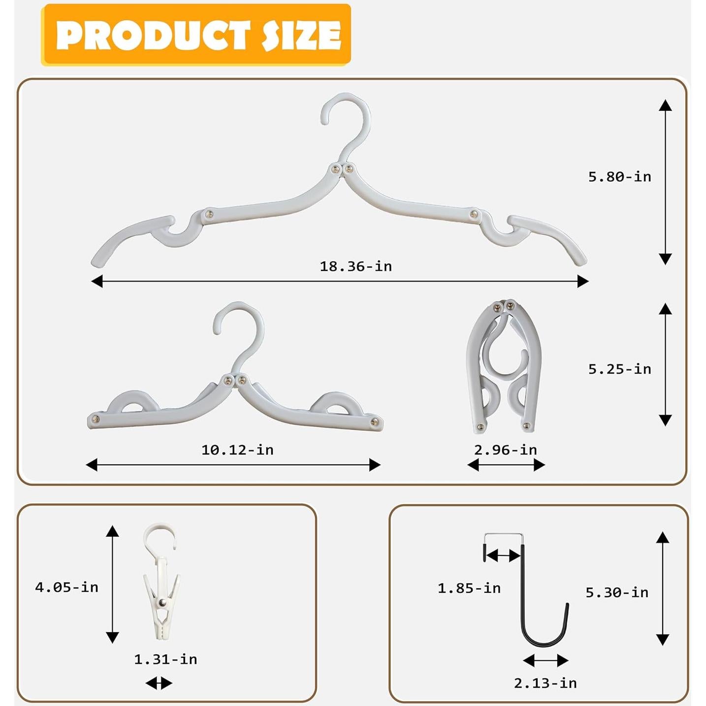 Estante Plegable ZCircle con Perchas y Clips - Caja Rosa