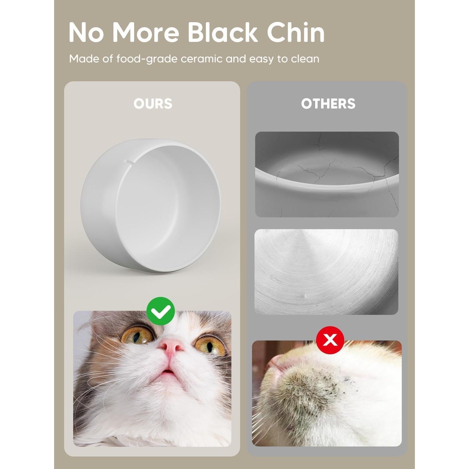 Fuente de Agua para Gatos WOPET Cerámica W03 Lite 3L