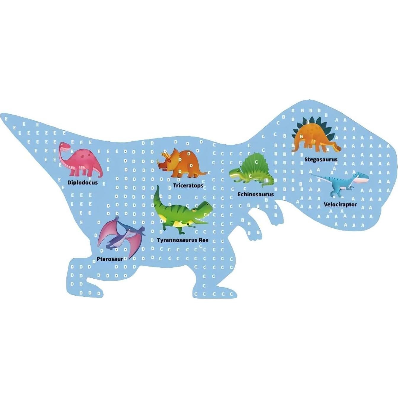 Rompecabezas de Dinosaurios OLMZIHYVD 200 Piezas Brillantes