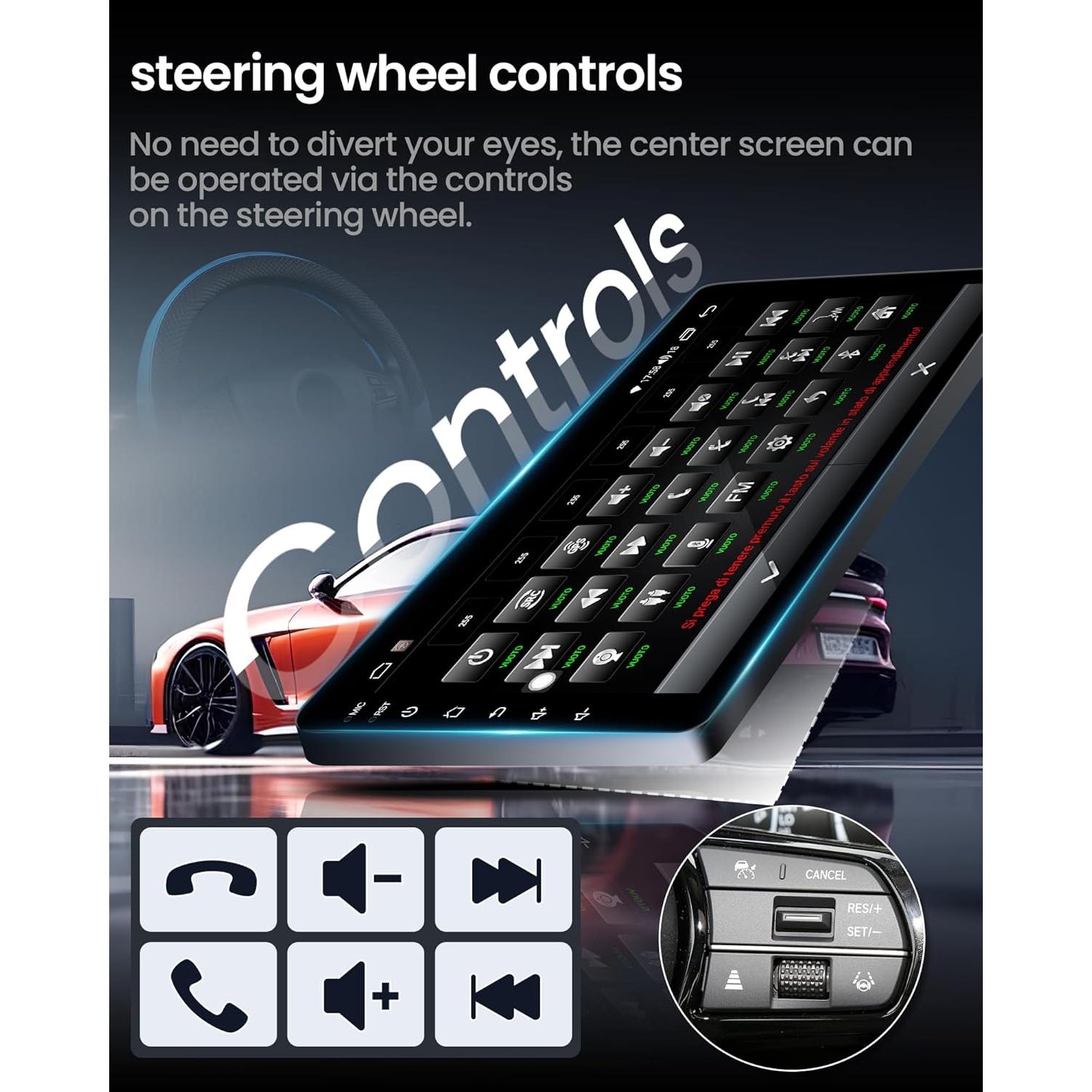 Radio Estéreo para Auto Fortdows 10.1" Android 12 Nissan Altima 2013-2015