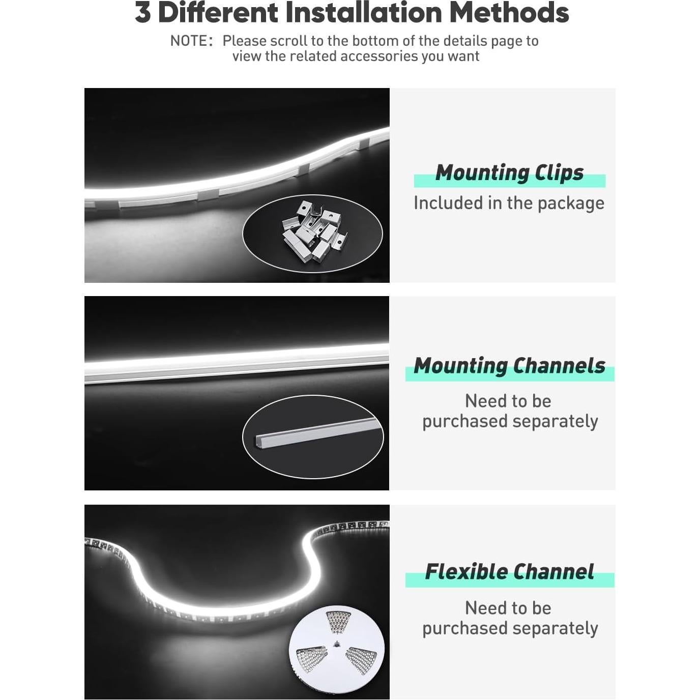 Tira de Neón LED GZBtech 5M 6000K Blanco Frío IP65