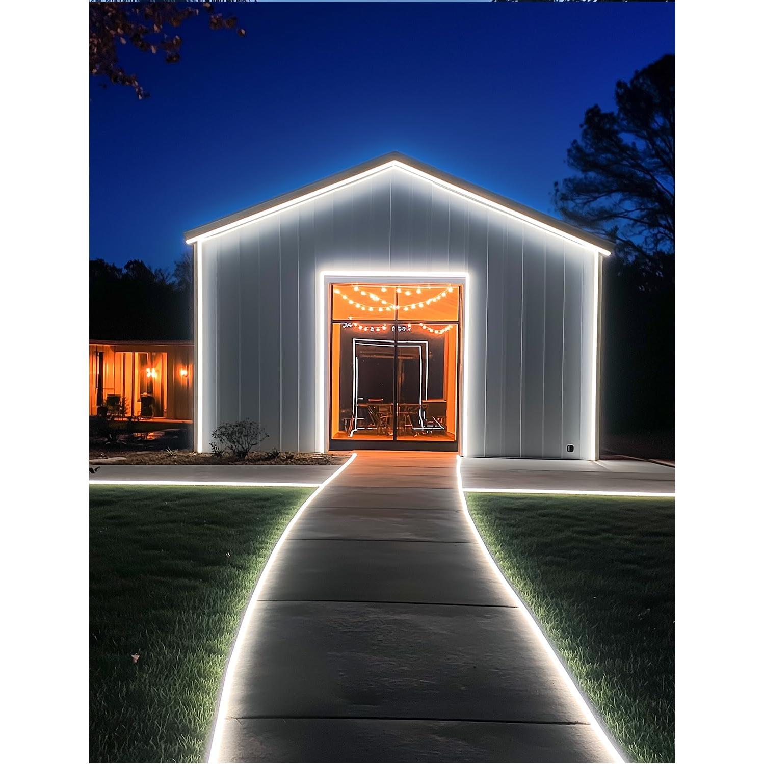 Tira de Neón LED GZBtech 5M 6000K Blanco Frío IP65