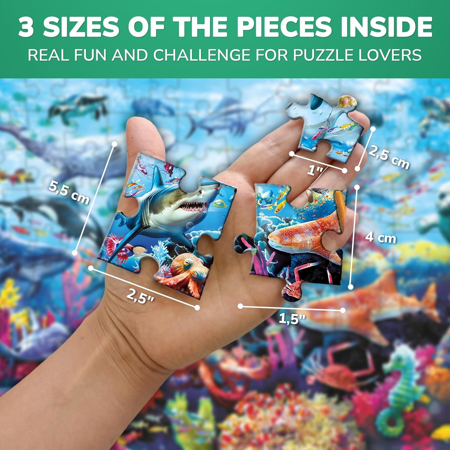 Puzzle Quokka 100 Piezas Animales del Océano 3-10 Años